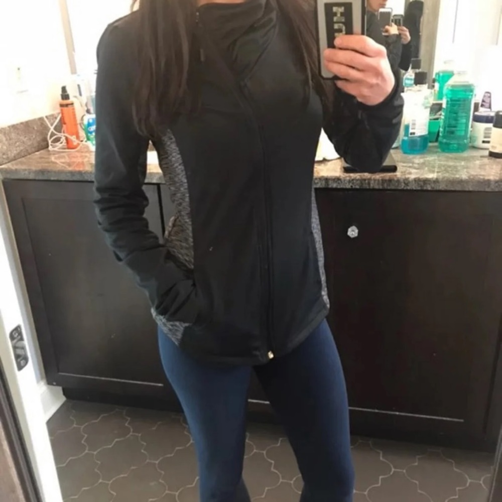 Small marika asymmetrical zip up